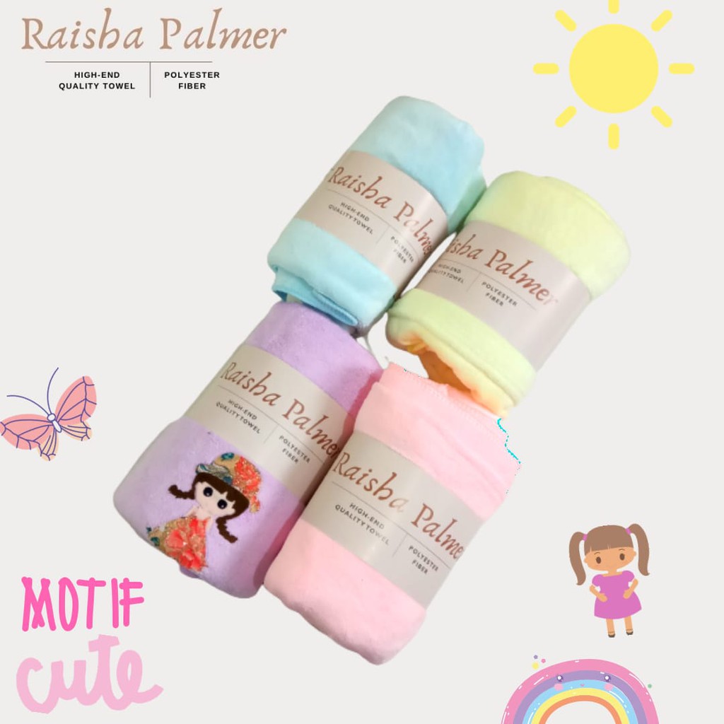 Handuk Mandi Anak Handuk Mandi Raisha Palmer Paling Murah Bahan Halus Lembut | Bisa Cod