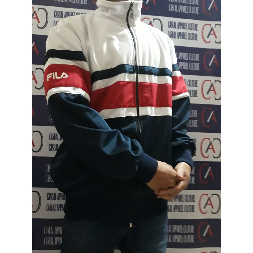 Jaket Tracktop FILA EXPO premium murah berkwalitas