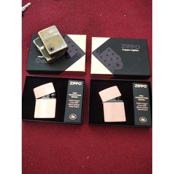 ZIPPO ORIGINAL SOLID COPPER