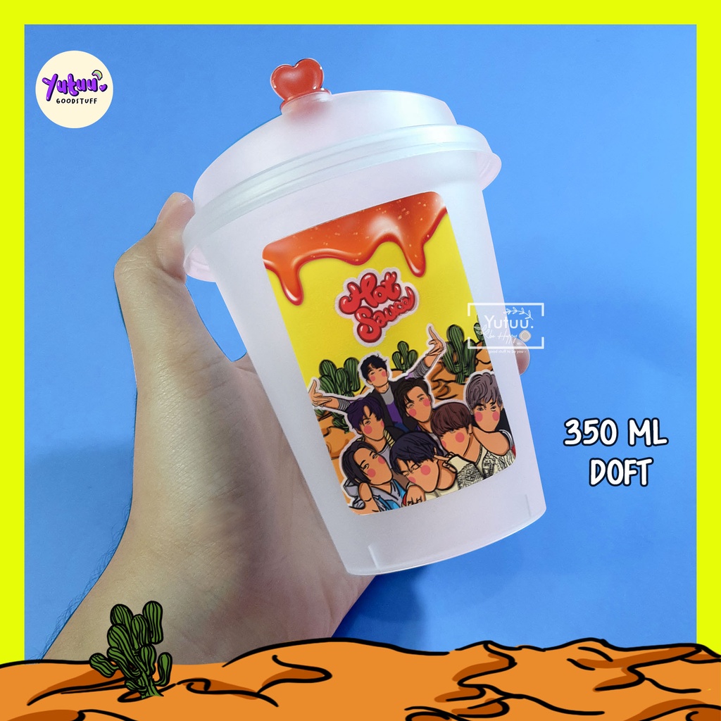 NCT DREAM HOT SAUCE REUSABLE CUP Fanmade / KPOP Reusable CUP