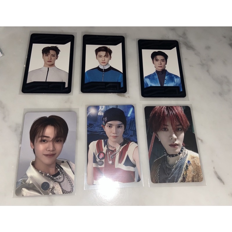 PC Jaemin Jewel Universe , PC Taeyong Jewel Universe, PC Yuta Jewel Universe, Universe Card Jeno, Un