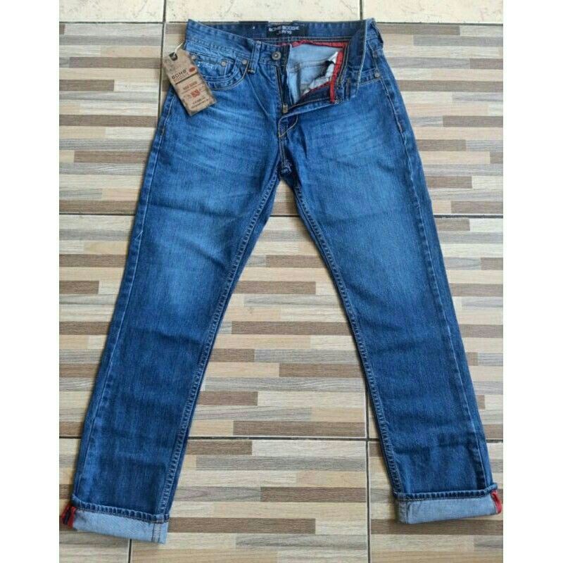 Celana Panjang Jeans Pria Casual Bombbogiiee BM Original dan Murah Meriah/celana distro super premium murah meriah