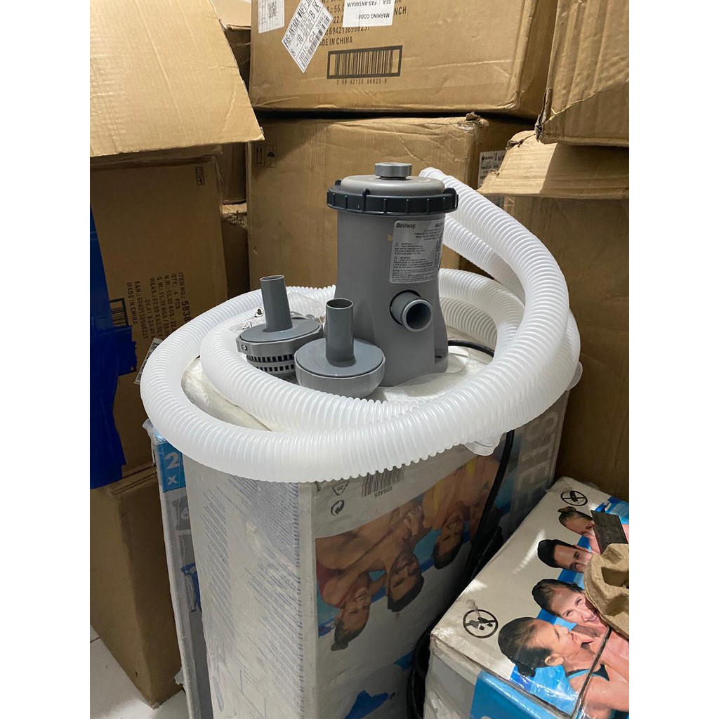 Bestway Intex Alat Pompa Filter Kolam Renang Untuk Alat Pembersih Kolam