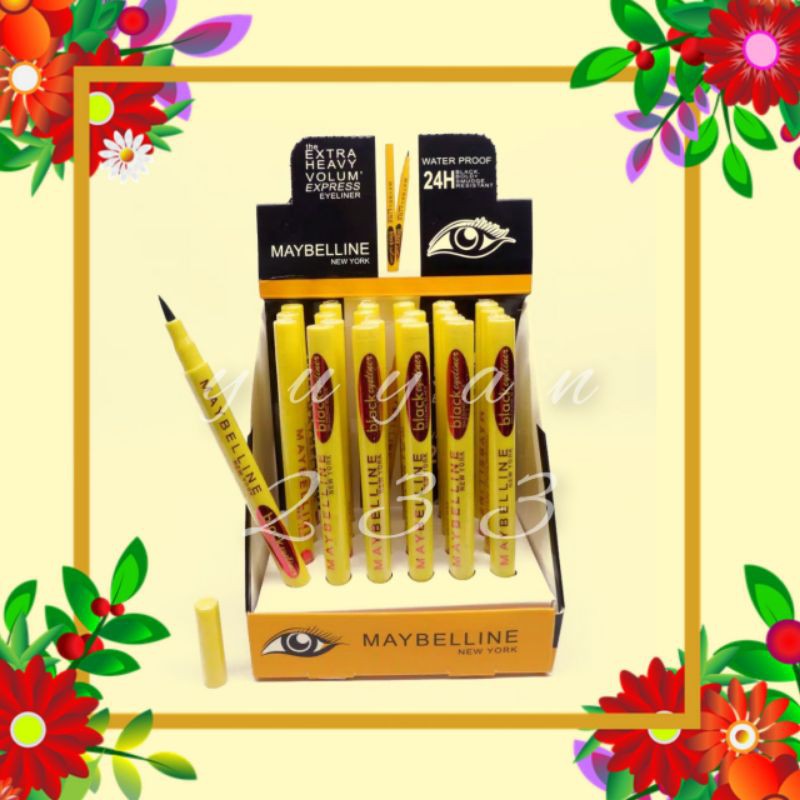 PROMO PERCS!!!EYELINER SPIDOL MAYBELLINE KEMASAN KUNING