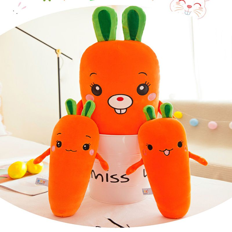 70cm Mainan Soft Stuffed Animals Carrot Sleeping Pillow Doll Plush Toy Cushion Kids Toy Gift Boneka