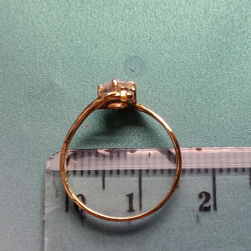 Cincin Emas 17K - 1.25 gr Kadar 750 - 489