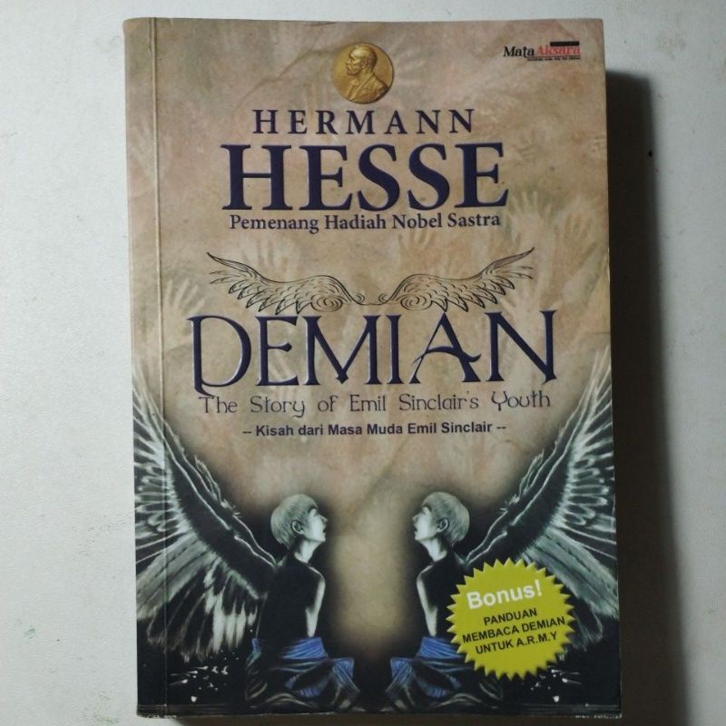 

Demian: The Story of Emil Sinclair's Youth - Herman Hesse (Preloved)