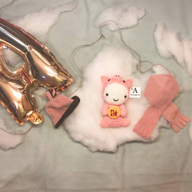 Amigurumi (Boneka Rajut) Shio babi