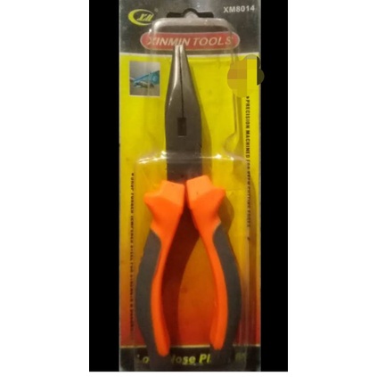 Tang jepit kombinasi 8" dan 6" xinmin tools bahan baja carbon