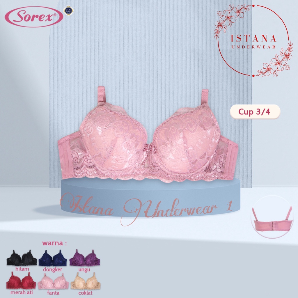 BH WANITA / SOREX / BH JUMBO / BRA WANITA RENDA / BRA CUP C-D / BRA KAWAT