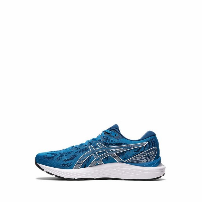asics blue trainers