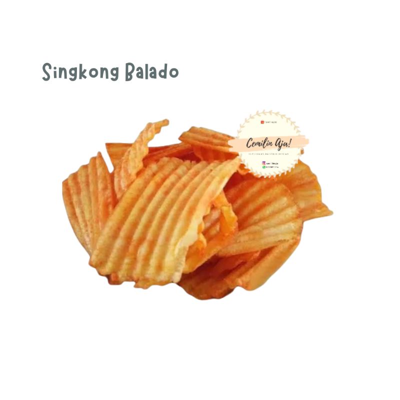 

Keripik Singkong Balado TES / Singkong Balado / Snack Kiloan / CemilinAja!