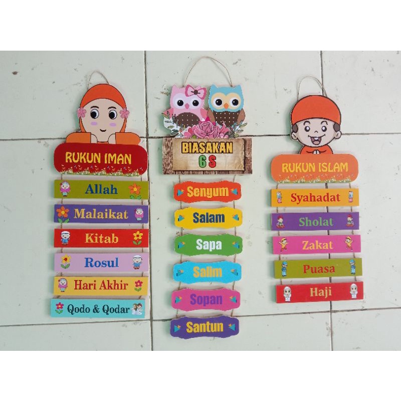 Jual Hiasan dinding ruang kelas/ kamar tidur | Shopee Indonesia