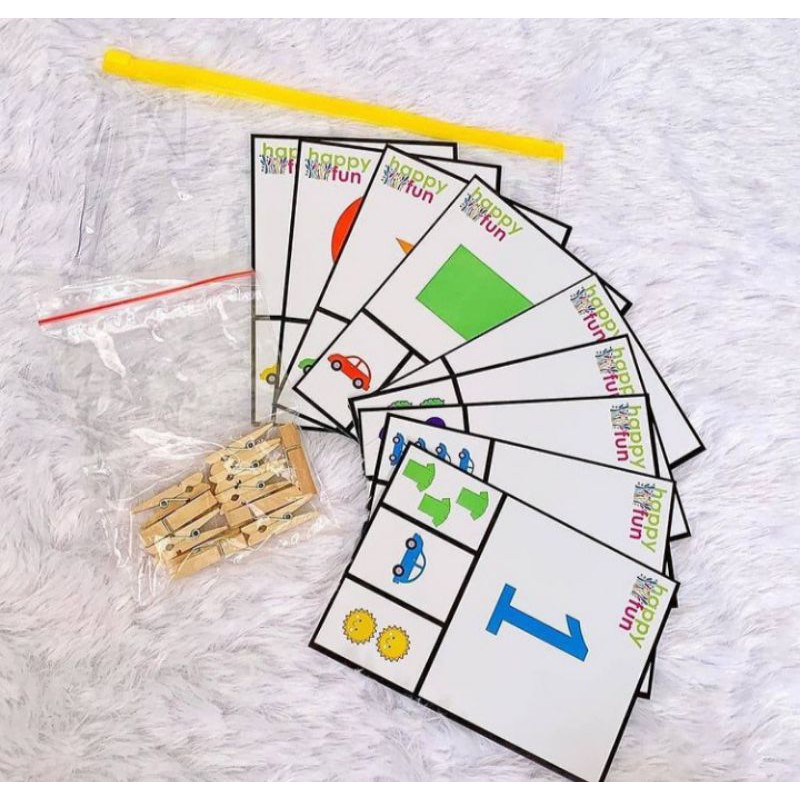 

Flash card colour & number (edutoys)