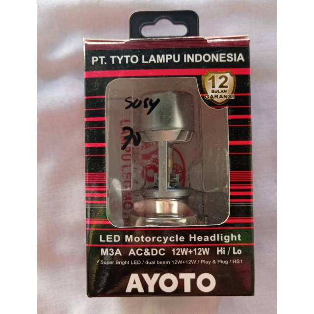 Lampu LED Tyto H4 Vixion AC & DC ORIGINAL