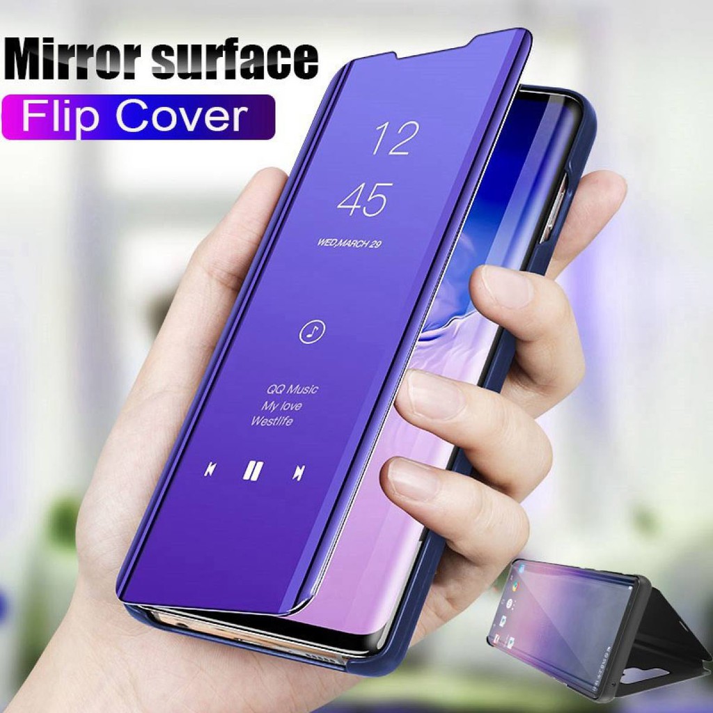 Premium Flip Case Samsung S20 Plus - Casing Samsung S20 Plus Case Clear Cover