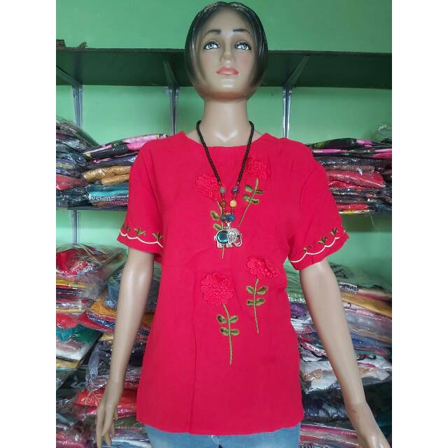 Blus katun import 01