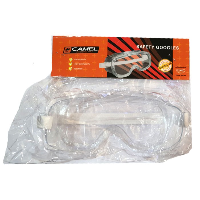 Camel Kacamata Bening Safety Goggles Clear CL008