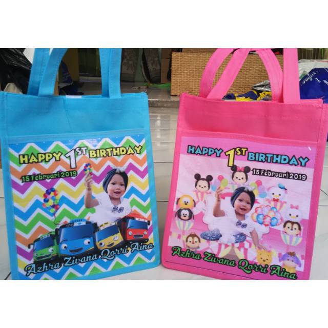 

Free Ongkirr !! Jual Tas Souvenir Ulang Tahun Anak Murah Model Kantong