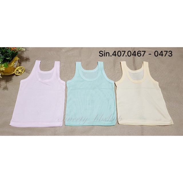 6PCS! Singlet kaos kutang bayi anak katun 0 bulan - 6 tahun