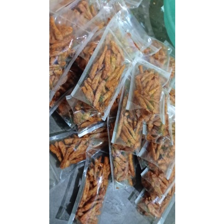 [BASRENG] Basreng Stik Panjang Pedas daun  Original asin ada kerupuk seblak keripik jablay makaroni somay mini sebring keripik kaca sebring 55gr