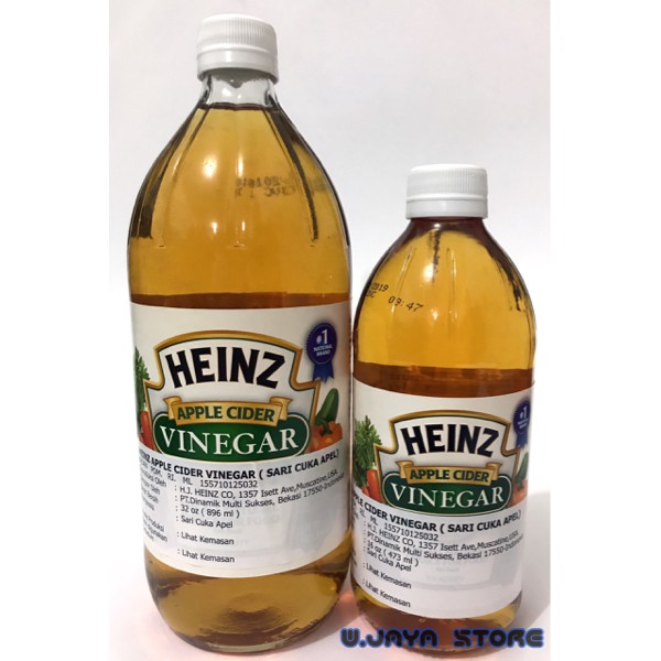 

Heinz Apple Cider Vinegar (cuka apel)