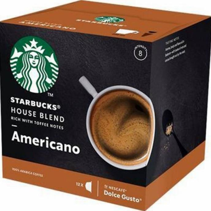 

IMPORT Dolce Gusto Starbucks Americano House Blend Coffee Caps