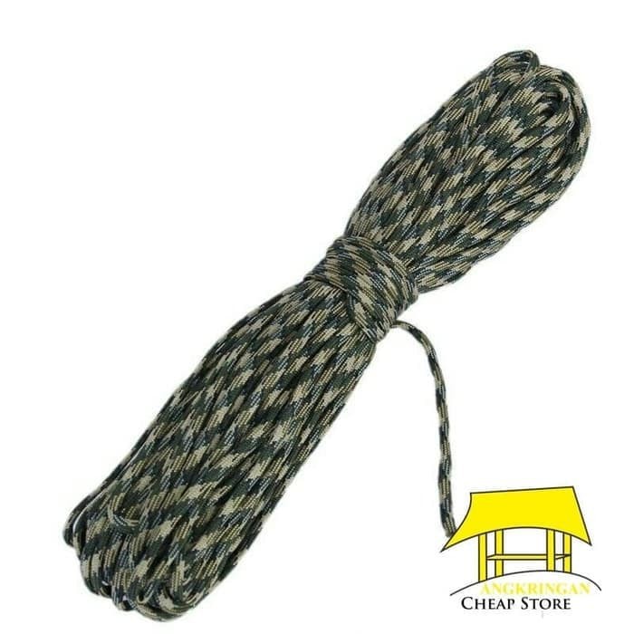 Tali Paracord Paratorpoer Bow String Panah 7 Strand 31 M Camoufalage