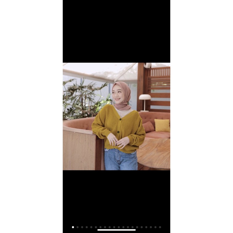 Lolly Cardy // Cardy rajut termurah by @stripetee_mrln-Mustrad