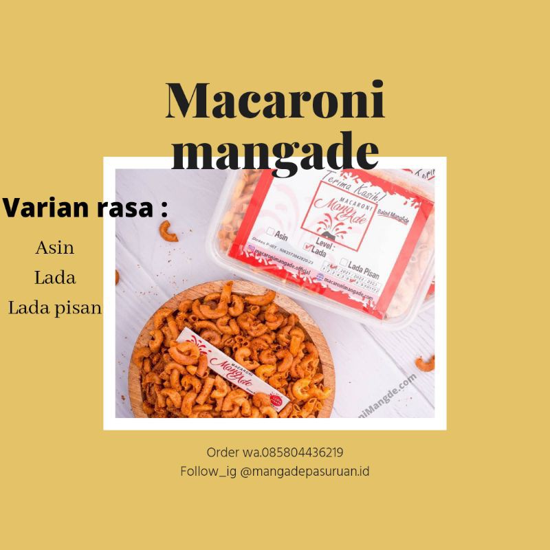 

Macaroni MangAde