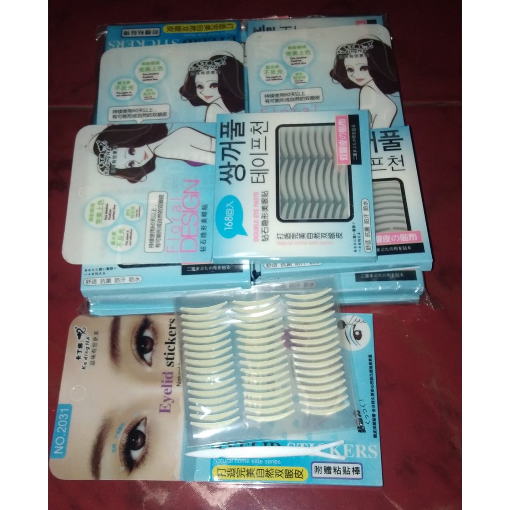 Isolasi Mata Make Up / Membentuk Lipatan Mata Warna Putih Bening/Skot mata