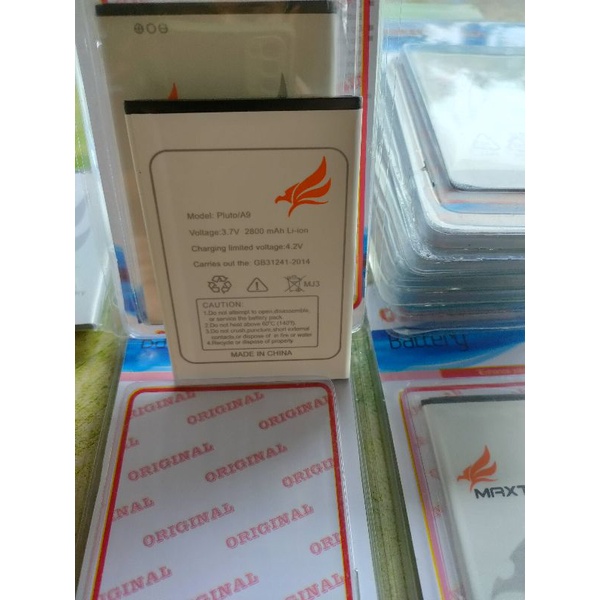 Baterai Maxtron PlutoA9 Battery Maxtron S8 2020