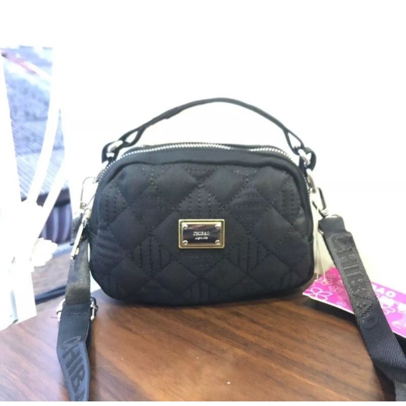 NEW ARRIVAL. TAS SALEMPANG WANITA DUA RUANGAN MERK CHIBAO BAHAN KANVAS 79622