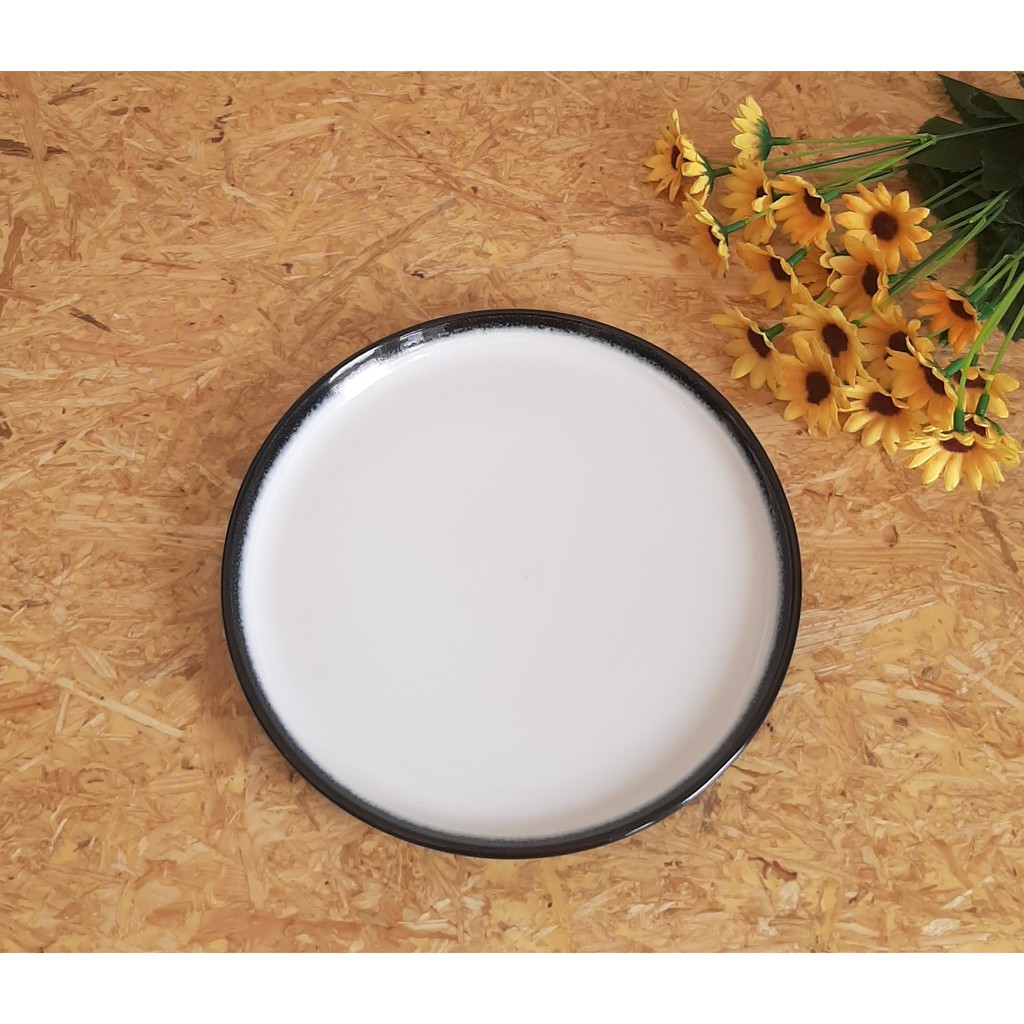 00160 Piring Pizza Polos / Piring Pizza Keramik / Piring Keramik Pizza