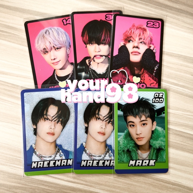 [ READY STOCK ] TC GLITCH MODE A VER KONSEP (JISUNG, CHENLE, JENO, HAECHAN, MARK)
