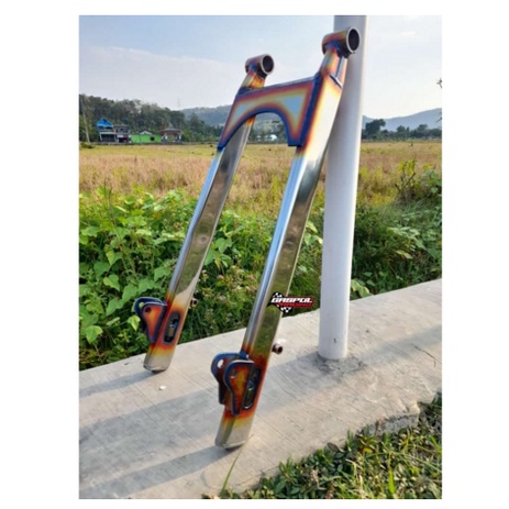 SWING ARM BESI TEBAL RX KING COPI DKT BAHAN BESI RX SPESIAL FINISHING PELANGI GASPOL RACING