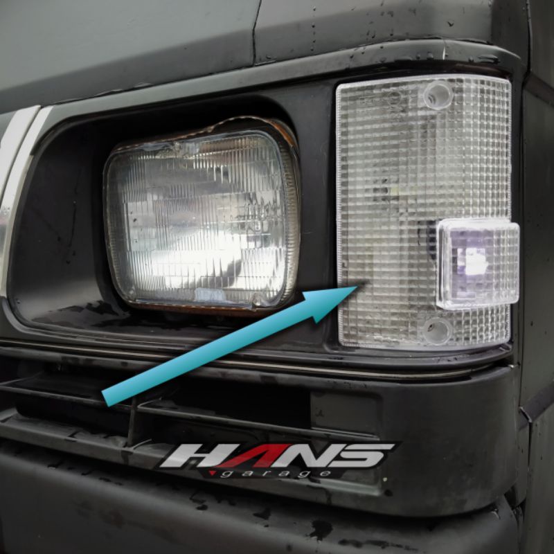 mika sen bening lampu reting riting L300 bening