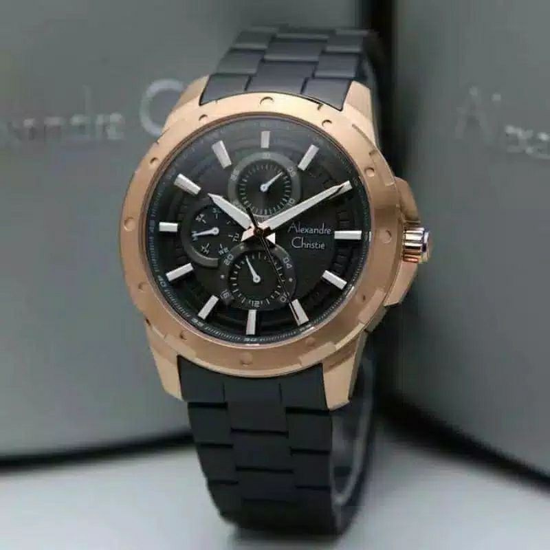 Alexandre Christie Pria Ac 6538 Stainless Steel /Garansi Resmi 1 Tahun