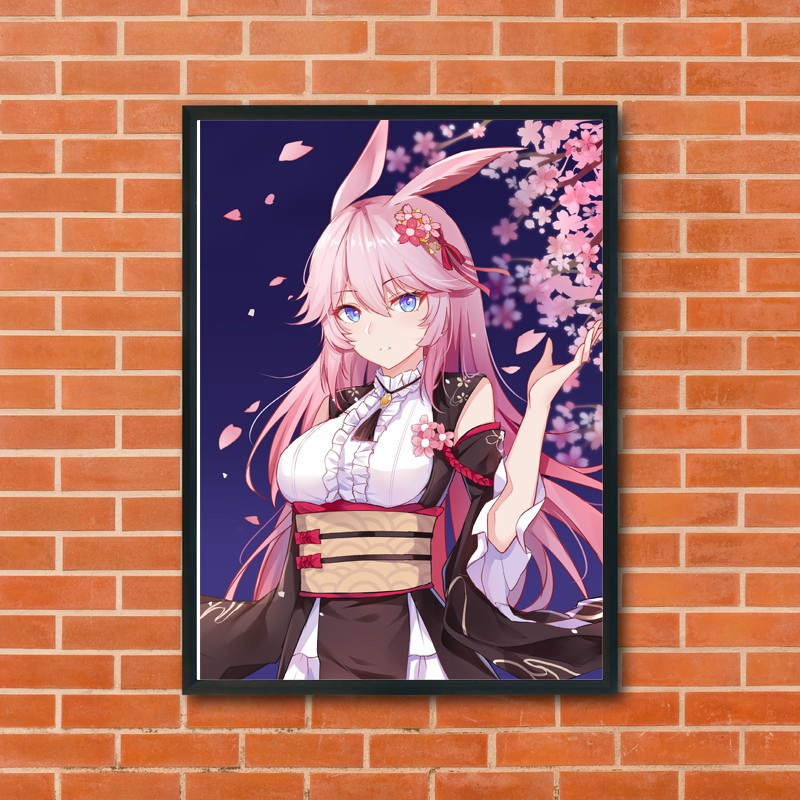 Poster Sakura Yae Heretic Miko dapat 2poster