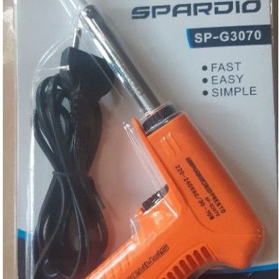 SOLDER  LISTRIK TEMBAK 70 WATT SPARDIO / SPARDIO SOLDER TEMBAK 70 WATT UJUNG KRISTAL BESAR