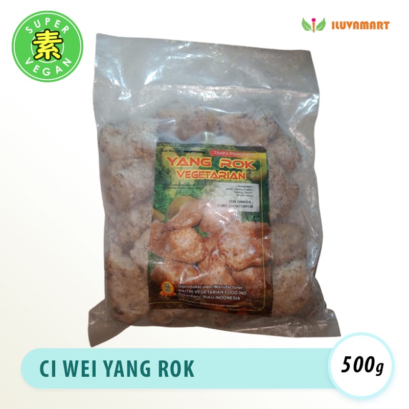 

CI WEI Yang Rok KEMASAN BESAR Vegetarian 950gr Daging Kambing Mutton Vegan