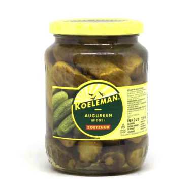 

KOELEMAN SWEET GHERKINS 670GR JAR