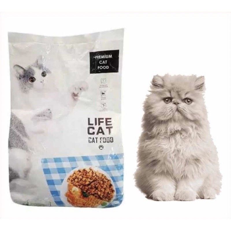 MAKANAN KUCING LIFE CAT Dry Cat Food REPACK 800gr