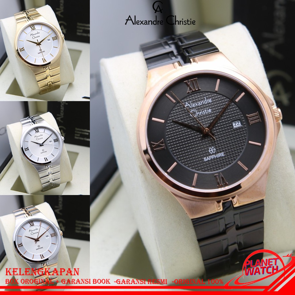 ALEXANDER CHRISTIE PRIA ORIGINAL JAM TANGAN ALEXANDRE CHRISTIE PRIA JAM ALEXANDER CRISTIE AC 8541