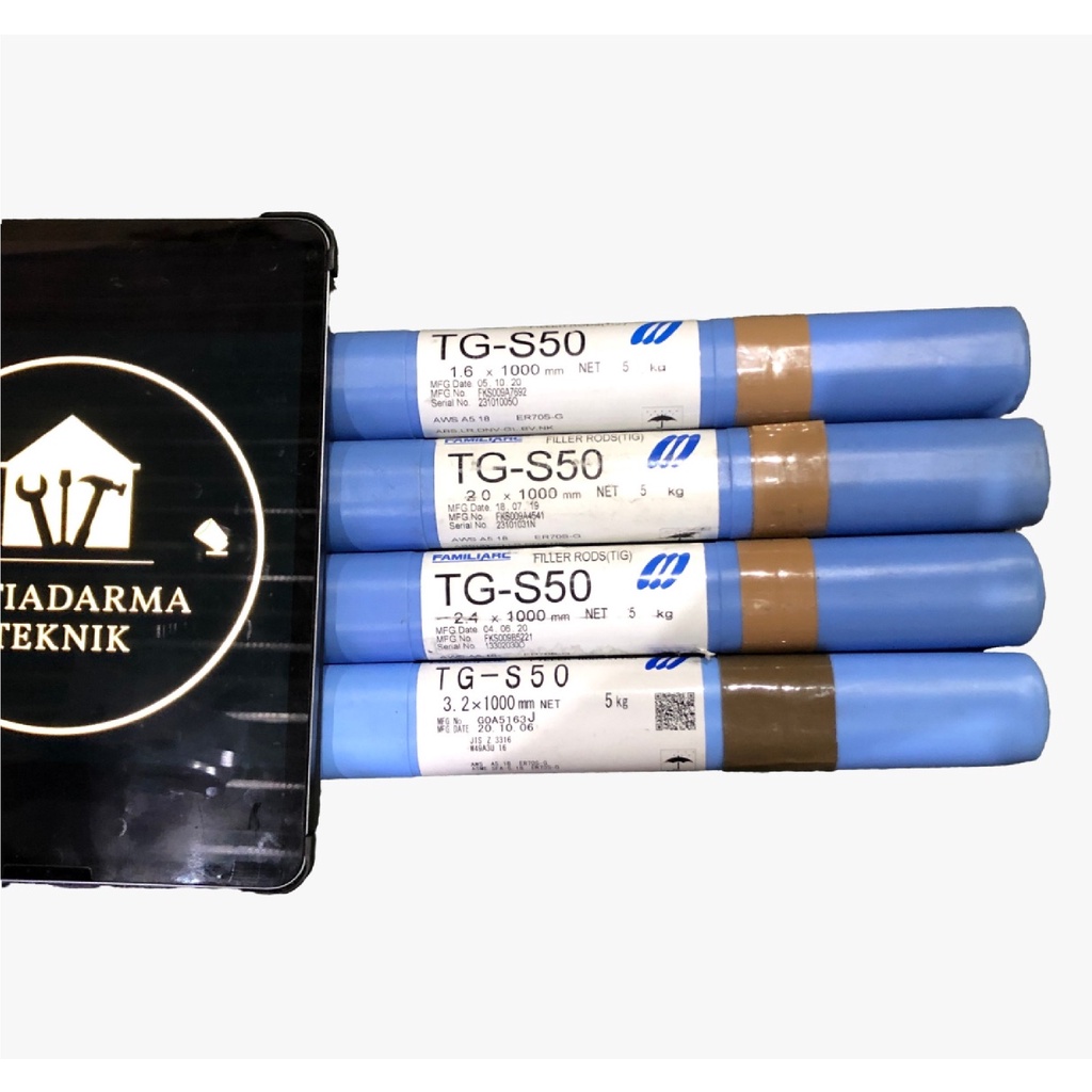 KAWAT LAS ARGON TIG BESI TGS50 1.6MM 5KG