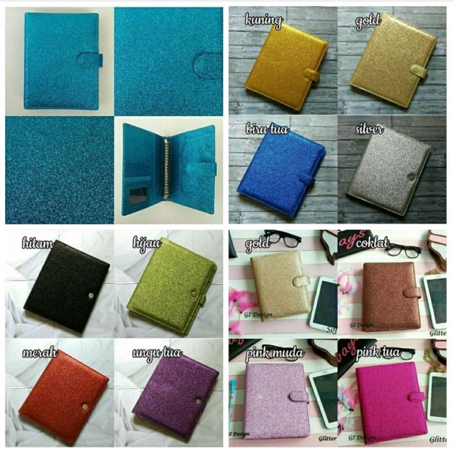 

BINDER GLITTER 20ring