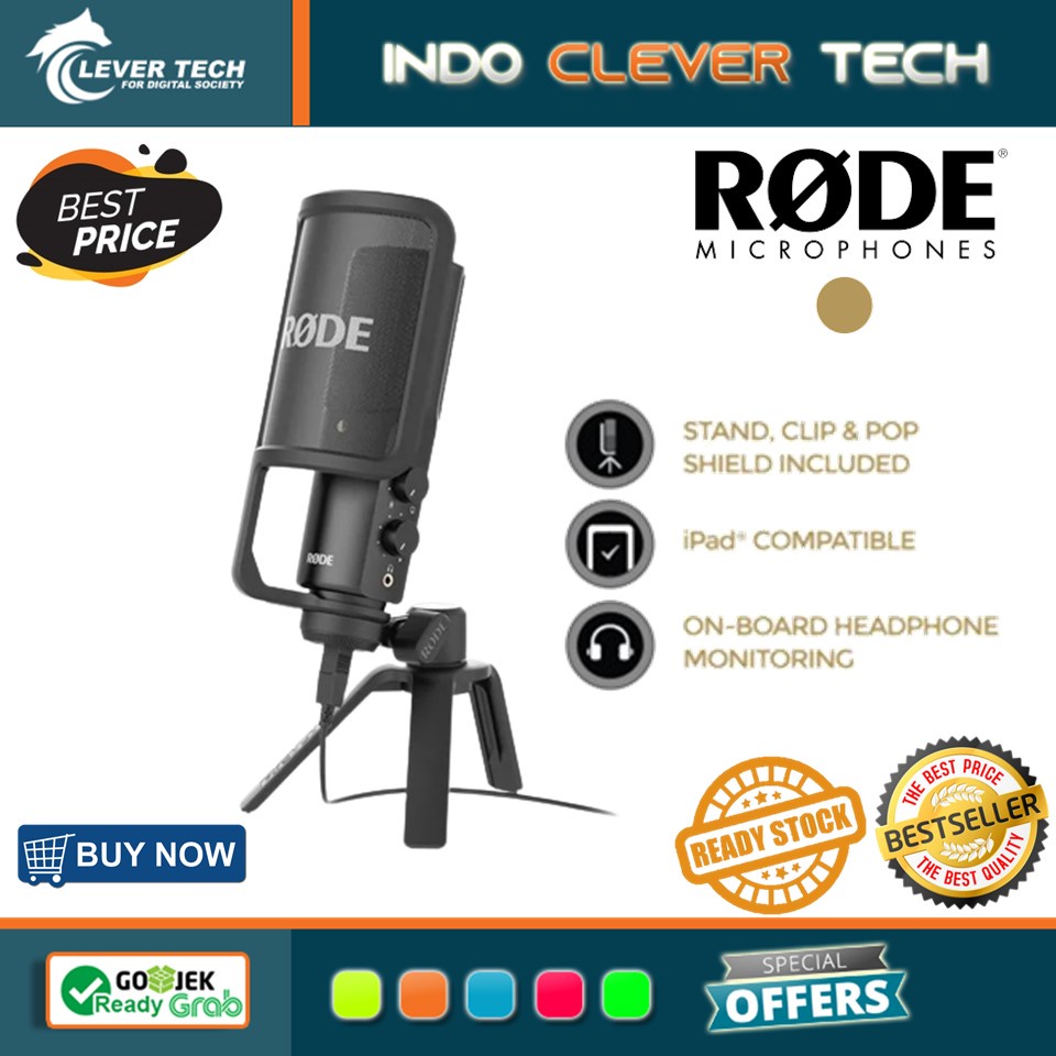 Rode NT-USB Professional USB Condenser Microphone