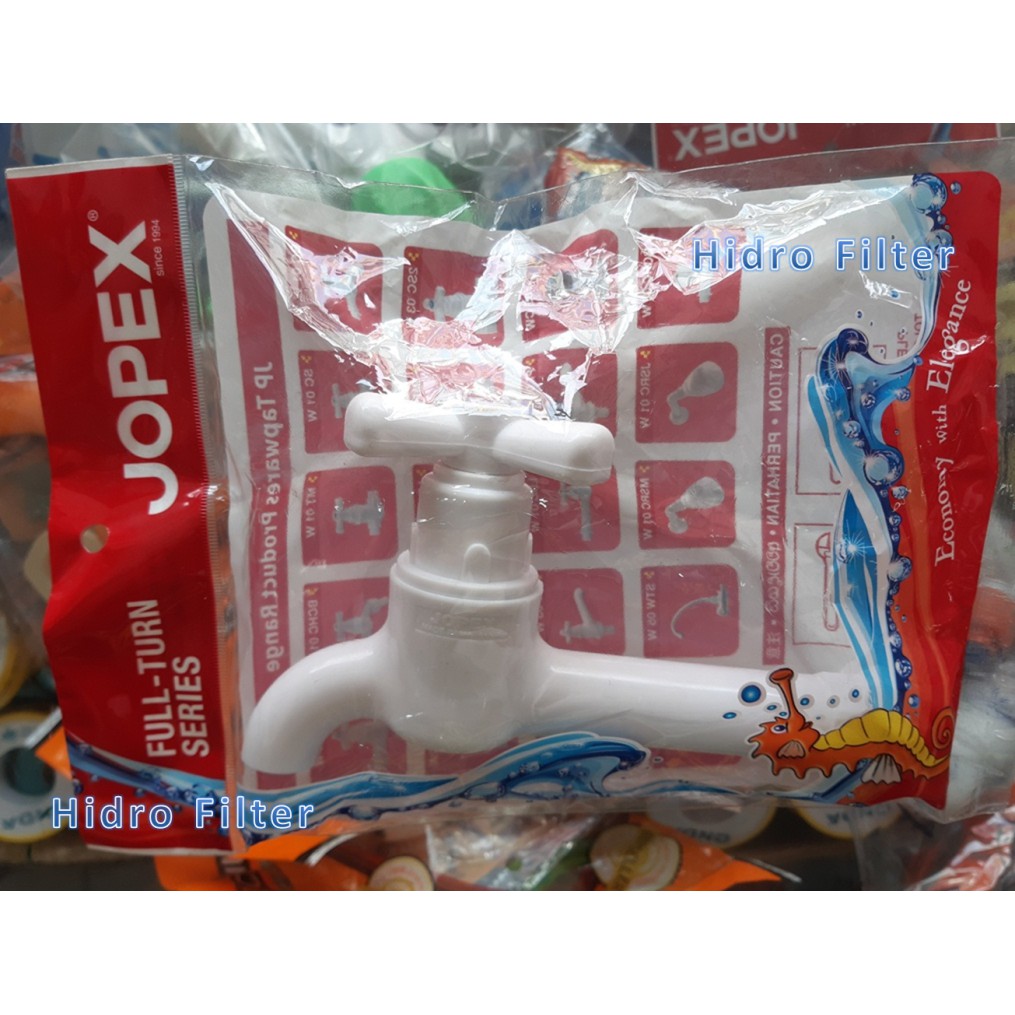 Keran Air Tembok Leher Panjang 1/2 in merk Jopex