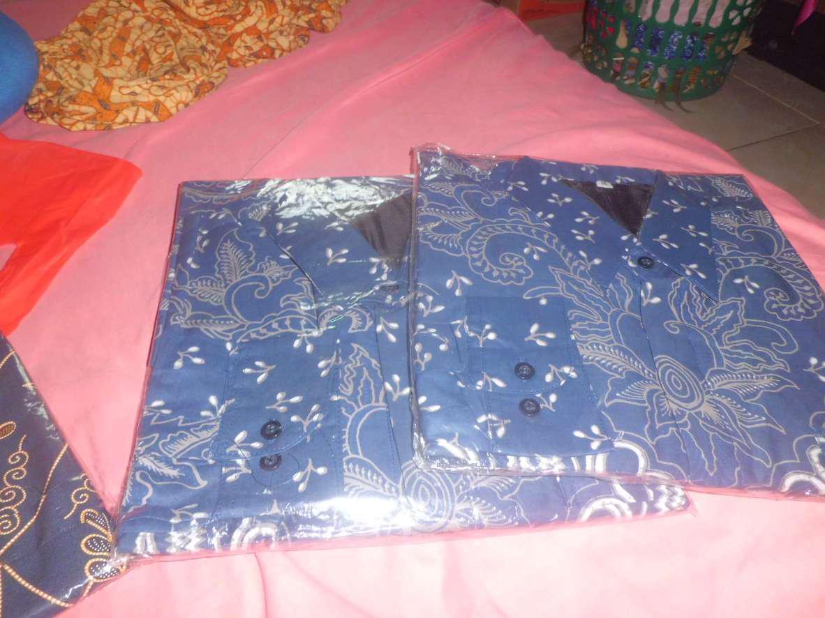 (1kg=4pcs) Kemeja Batik Lengan Panjang Batik Ori Nareswari Adipati Batik Solo Seragam Batik