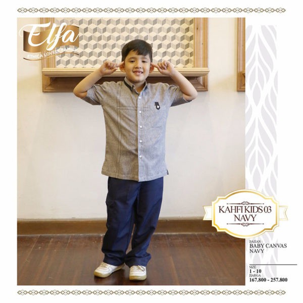 KOKO ANAK ETHICA KAHFI KIDS 03 NAVY